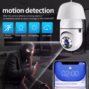 Wireless Bulb IP Camera
